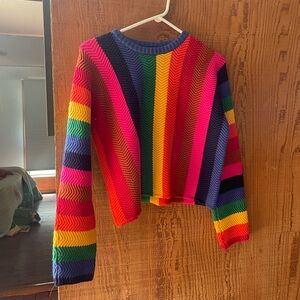 Sugar lips rainbow sweater